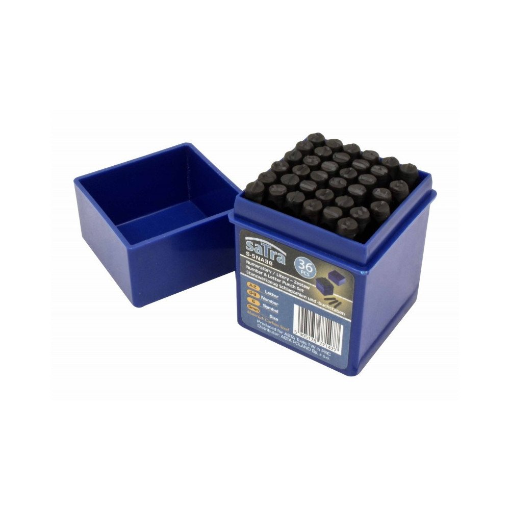 JUEGO DE NUMERACIÓN 5 MM 36 UDS